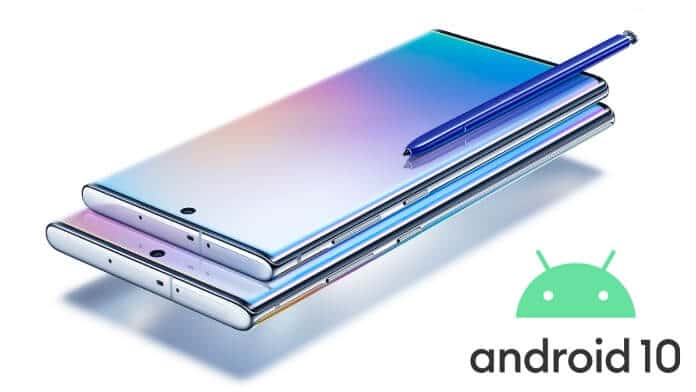Galaxy Note 10 primește actualizarea Android 10 7 Galaxy Note 10 actualizare Android 10