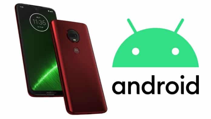 Moto G7 Plus actualizare Android 10