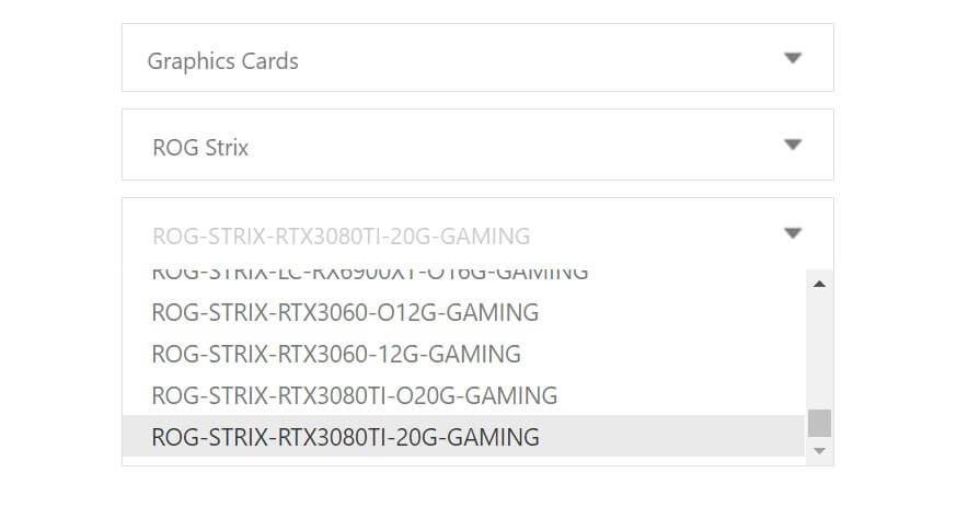 ASUS confirmă GeForce RTX 3080 Ti 8 ASUS ROG STRIX RTX 3080 TI