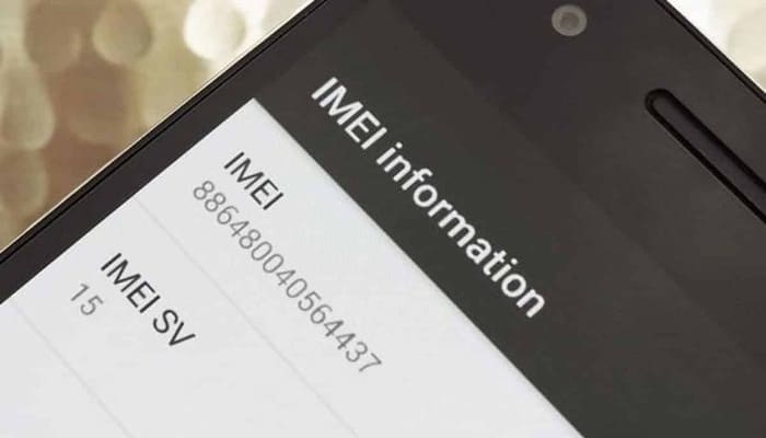 Cum să găsiți codul IMEI pe un telefon mobil 7 Cod IMEI telefon