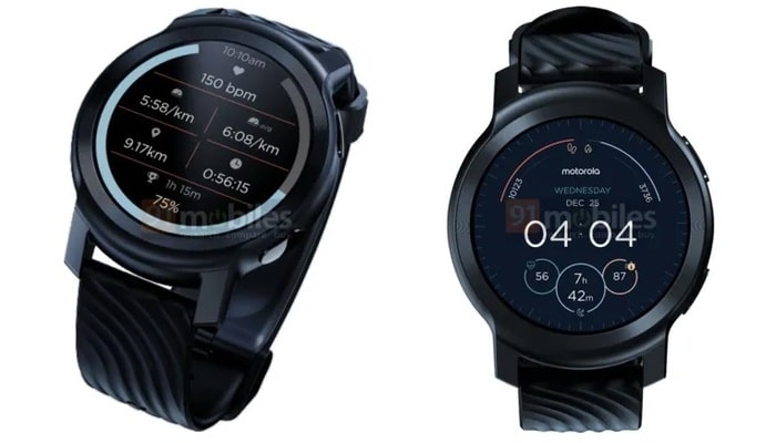 Motorola Moto Watch 100 are randări și specificații scurse 8 Moto Watch 100