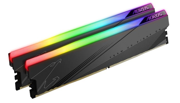 Memorie RAM AORUS RGB DDR5 32 GB la 6000 MHz 8 Memorie AORUS RGB DDR5